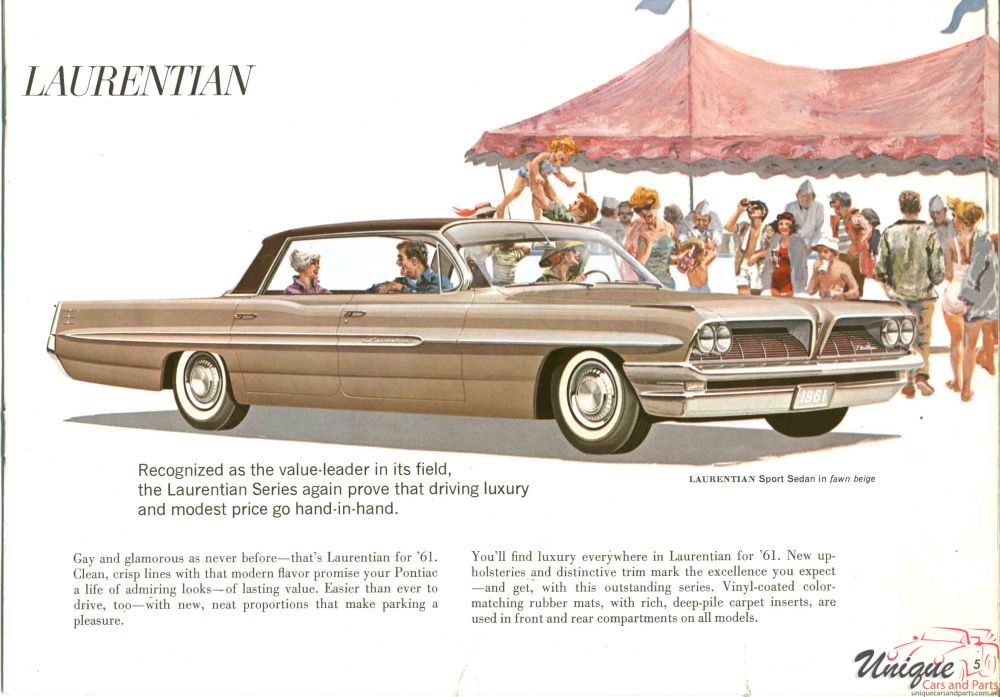 1961 Pontiac 6 Canada Brochure Page 3